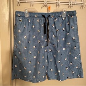 Surf Society Panda Bathing Suit XL